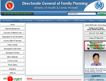 Tablet Screenshot of dgfpbd.org